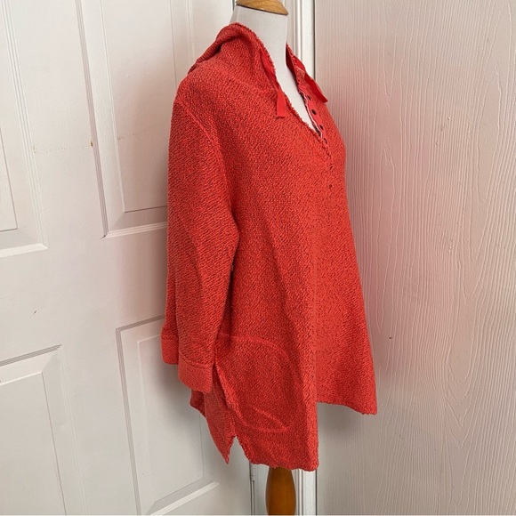 Soft Surroundings Cozumel Hooded Top A4 - Picture 3 of 7